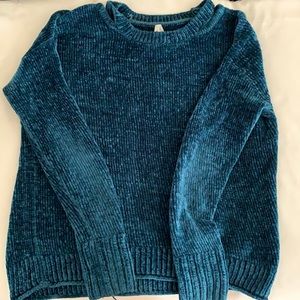 Teddy off the shoulder sweater.